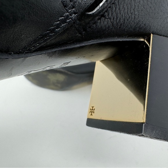 Tory Burch Cleveland 65mm Bootie Women US 7.5 Black - Picture 8 of 16